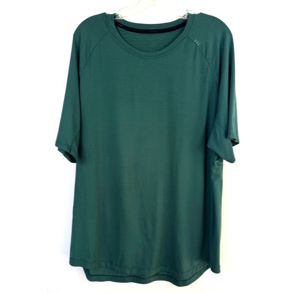 Lululemon Mens Green Metal Vent Tech Short Sleeve 2XL T-shirt